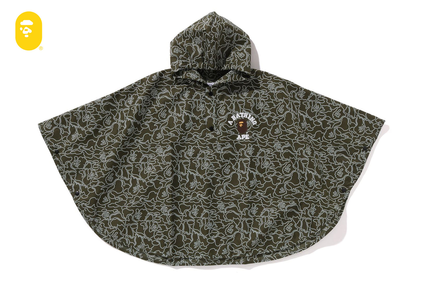 BAPE NEON CAMO 大學風雨衣手提包套裝