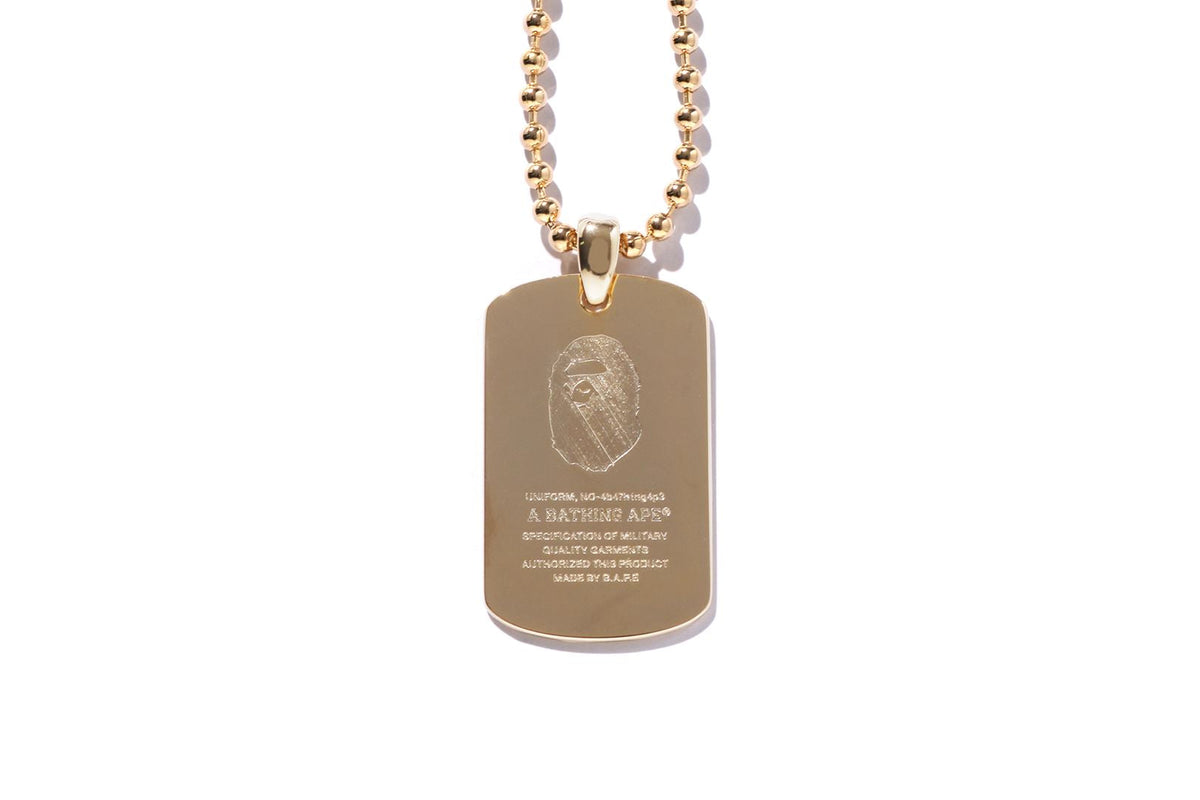 BAPE ABC CAMO DOG TAG SET 項鍊