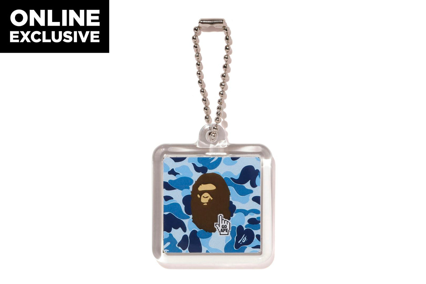 BAPE.COM CAMO GO APE POINTER 鑰匙圈 BAPEC
