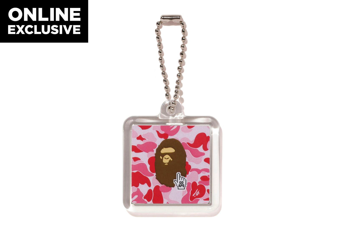 BAPE.COM CAMO GO APE POINTER 鑰匙圈 BAPEC