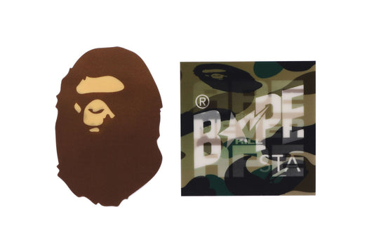 BAPE 變化圖案立體貼紙組