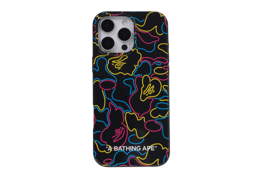 BAPE NEON CAMO IPHONE 16 PRO MAX CASE