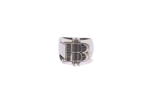 BAPE B LOGO RING