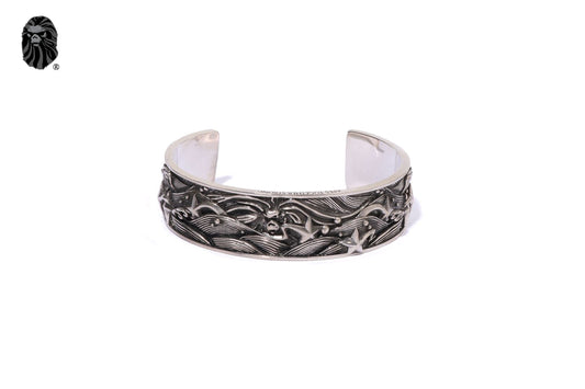 BAPE 黑色瘋狂面具手環