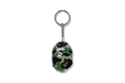 BAPE ABC CAMO APE HEAD ACRYLIC KEYCHAIN
