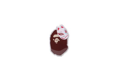 BAPE 日本狐狸面具別針