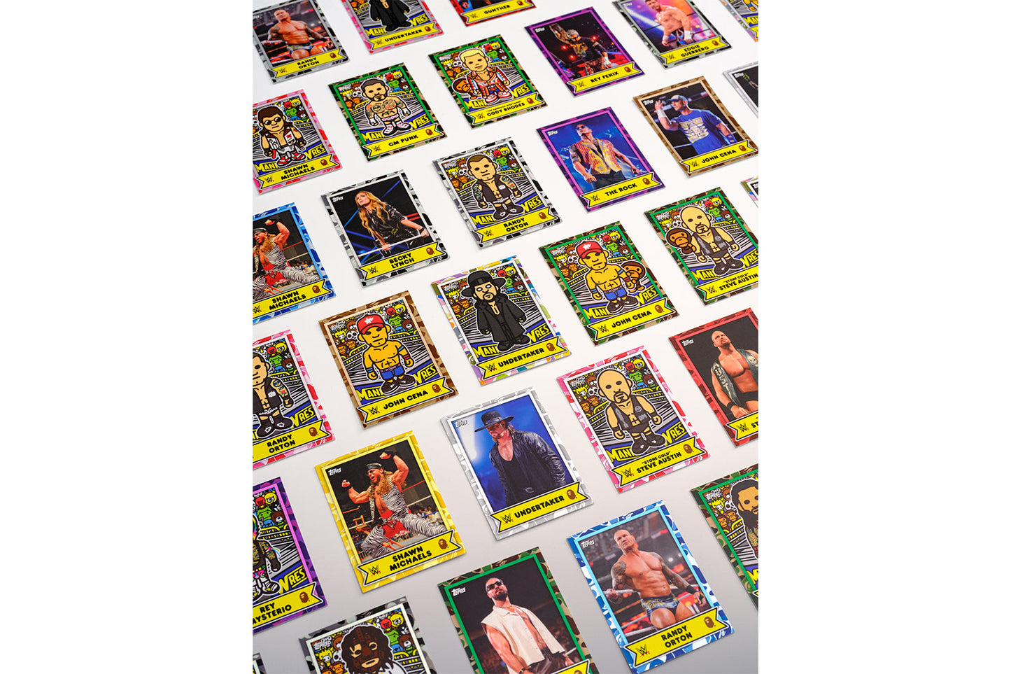 BAPE X WWE BLIND BOX TRADING CARDS