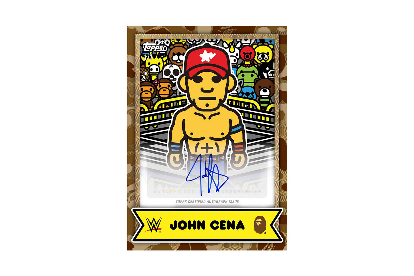 BAPE X WWE BLIND BOX TRADING CARDS
