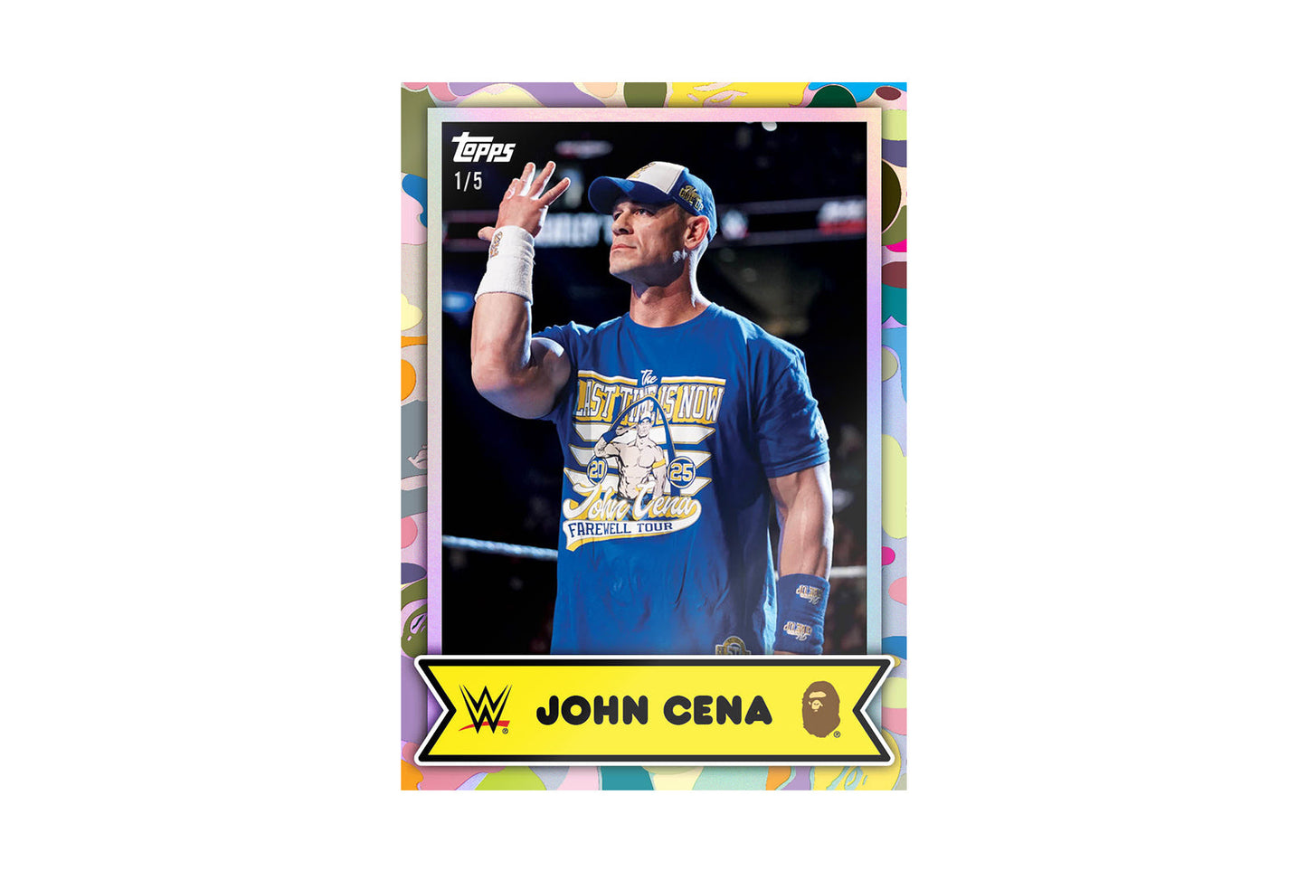 BAPE X WWE BLIND BOX TRADING CARDS