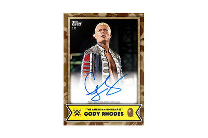 BAPE X WWE BLIND BOX TRADING CARDS