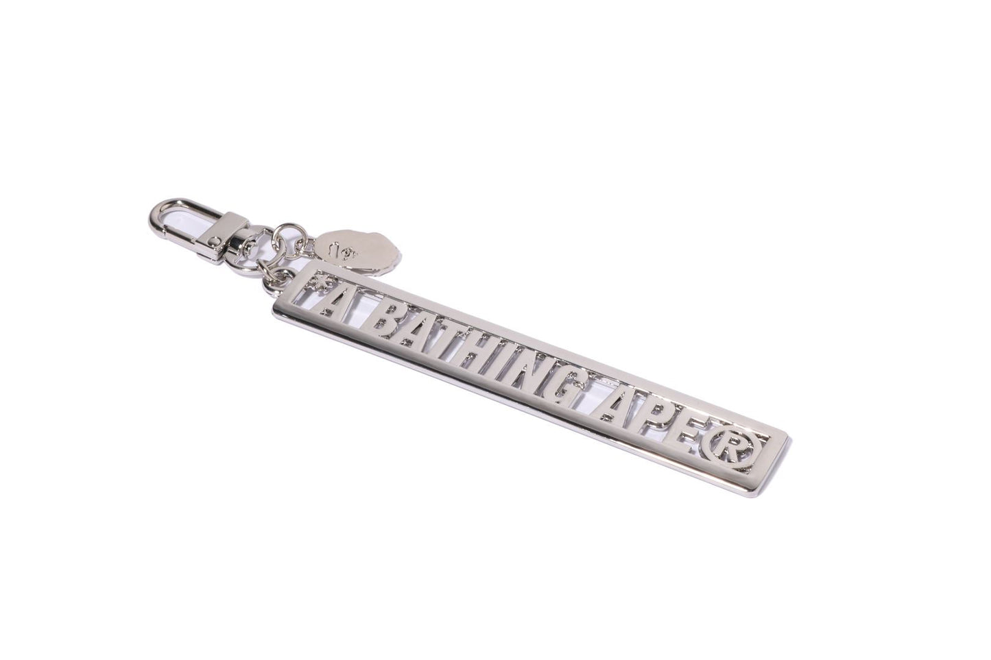 BAPE METAL LOGO KEYCHAIN