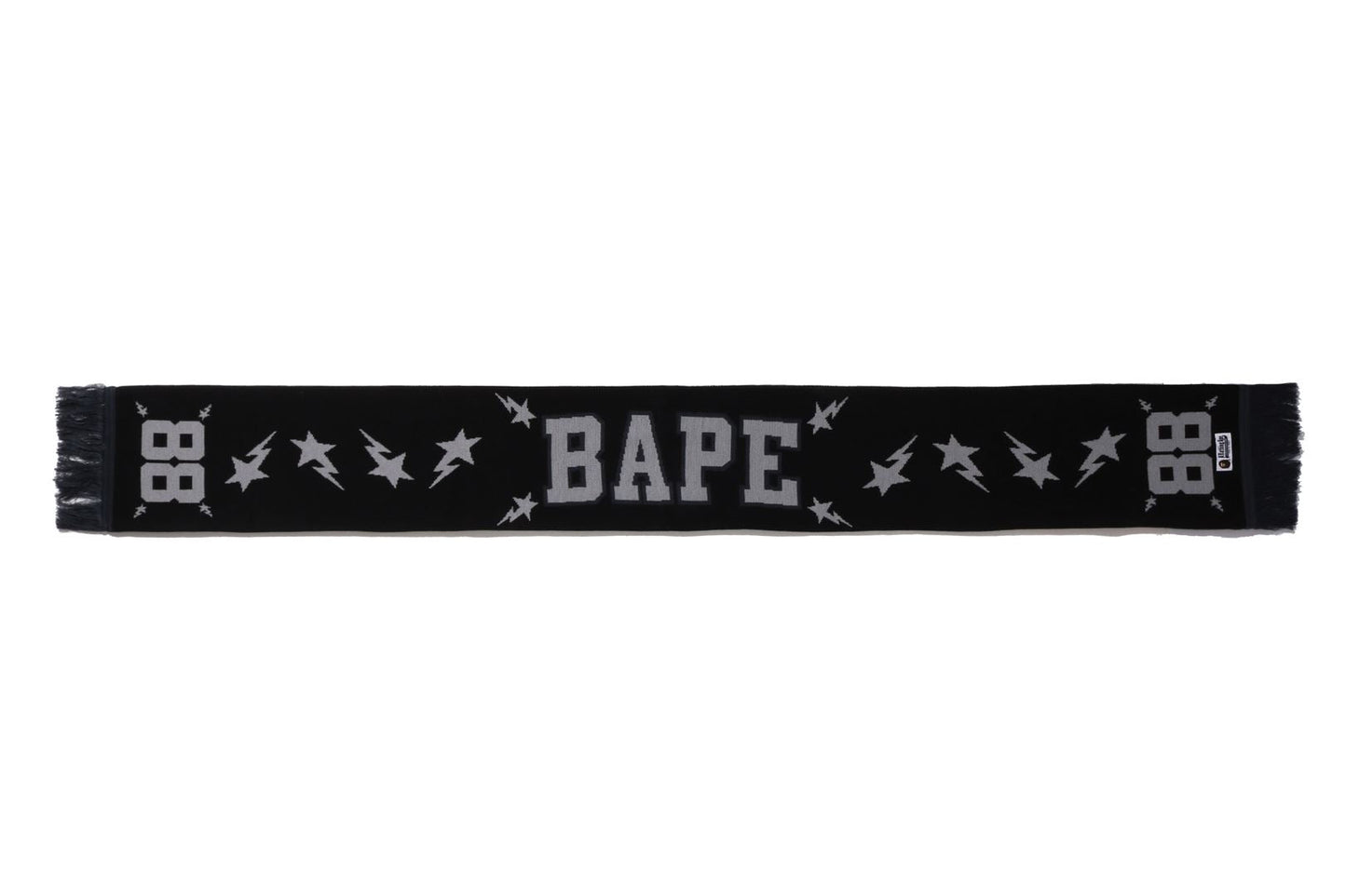 BAPE LOGO 提花圍巾