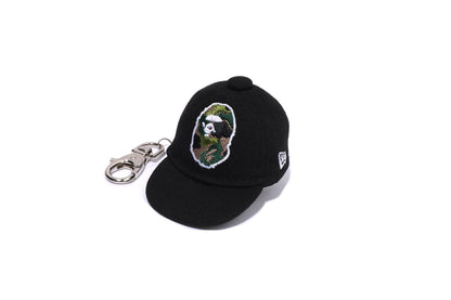 BAPE ABC CAMO APE HEAD NEW ERA CAP KEY CHAIN