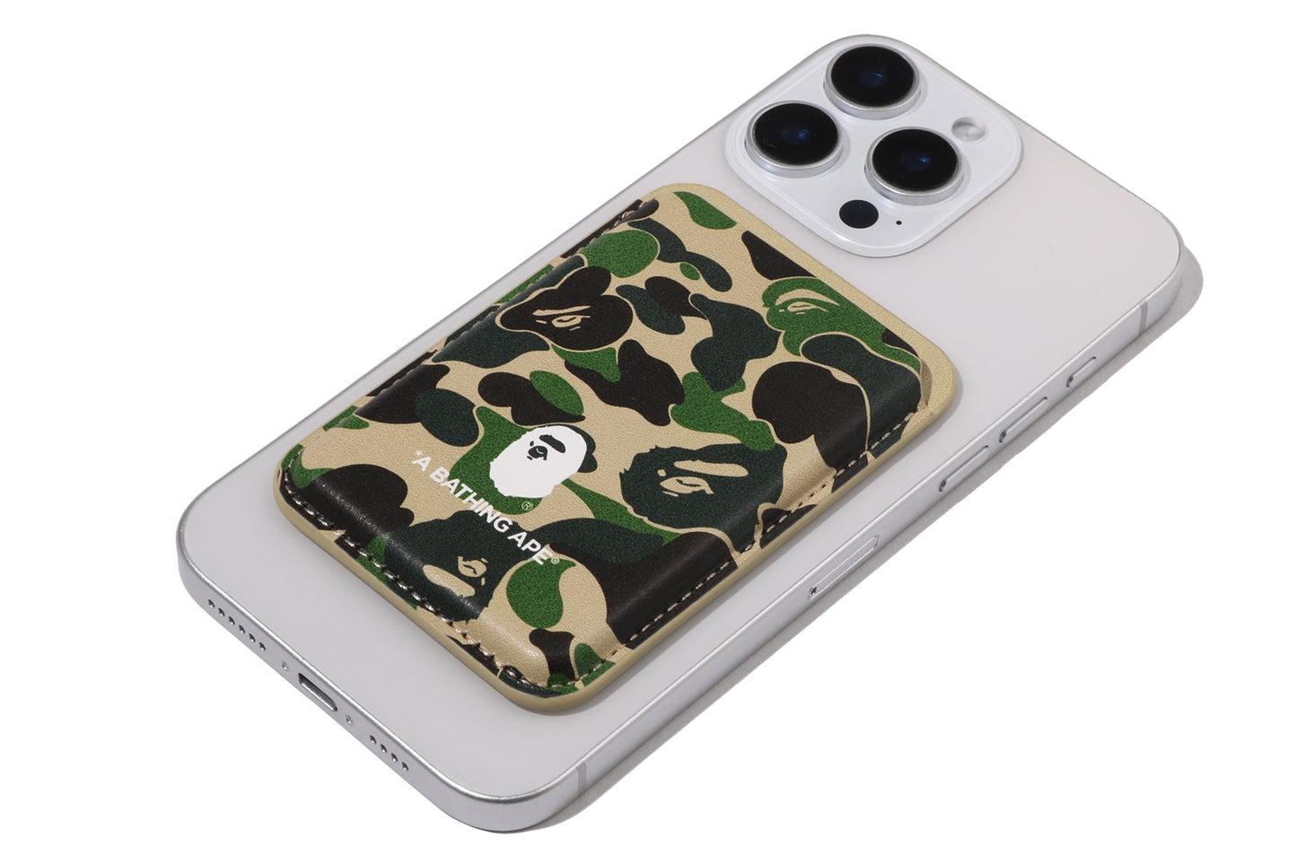 BAPE ABC CAMO 磁性卡片手機殼