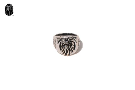 BAPE MAD FACE CLEAR RING