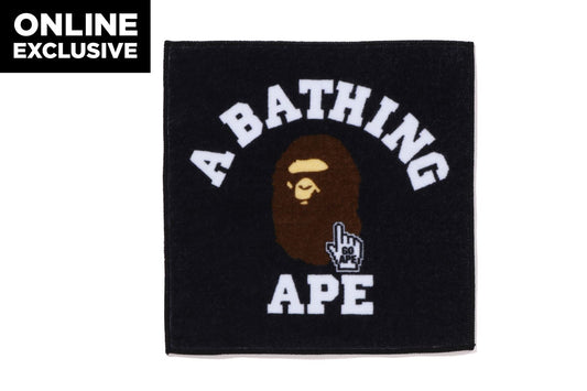 BAPE GO APE POINTER COLLEGE 手巾