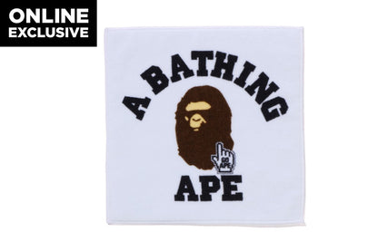 BAPE GO APE POINTER COLLEGE 手巾