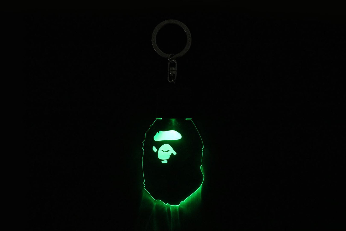 BAPE APE HEAD LED KEYCHAIN