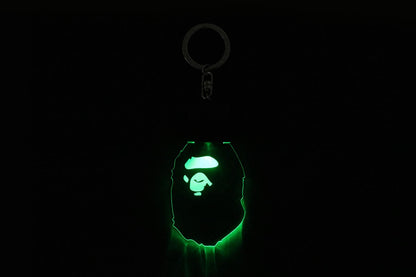 BAPE APE HEAD LED KEYCHAIN