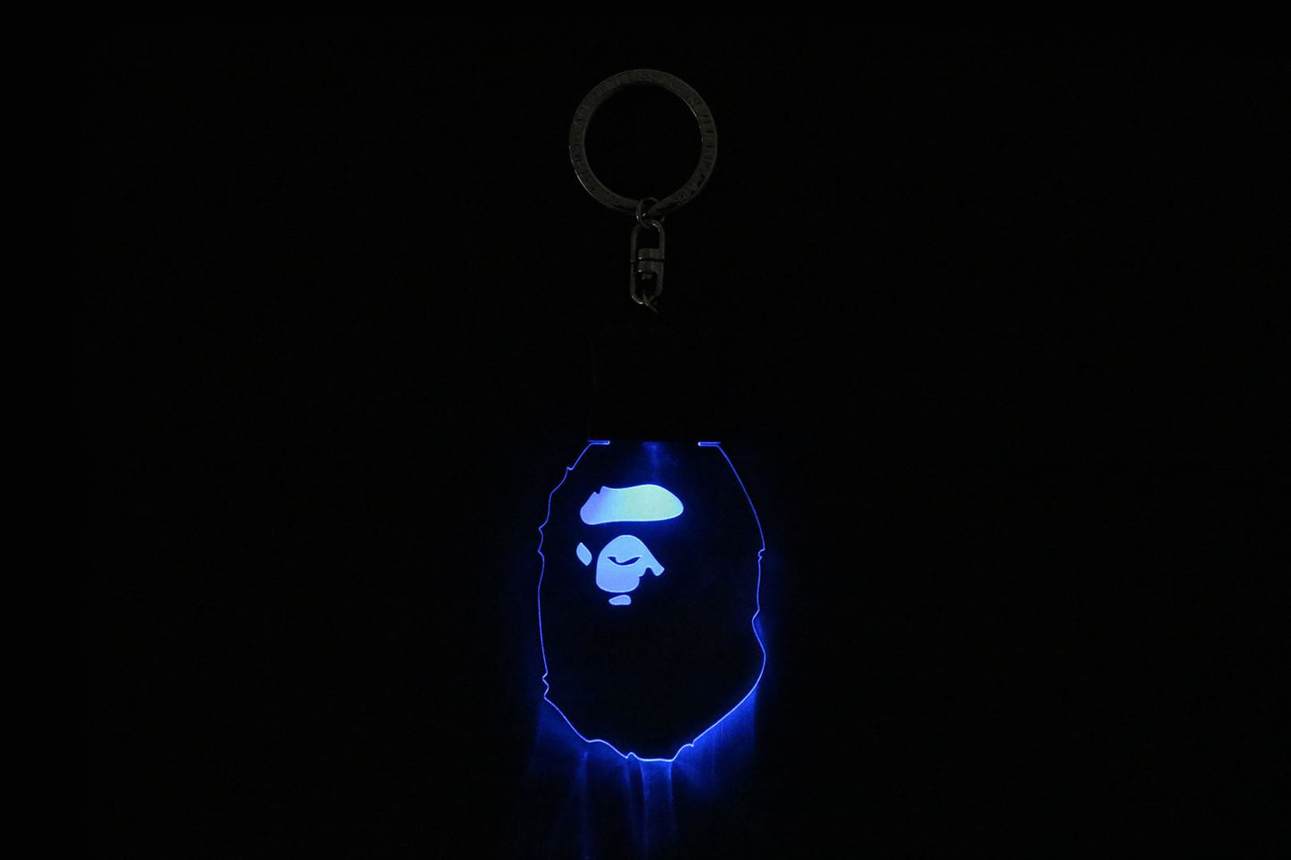 BAPE APE HEAD LED KEYCHAIN