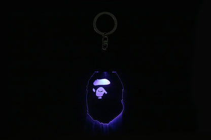 BAPE APE HEAD LED KEYCHAIN