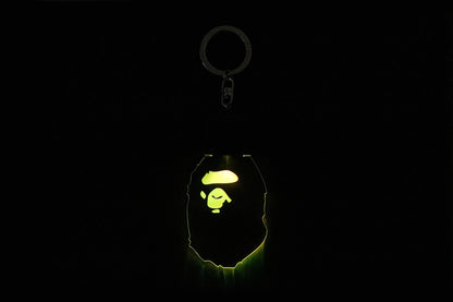 BAPE APE HEAD LED KEYCHAIN