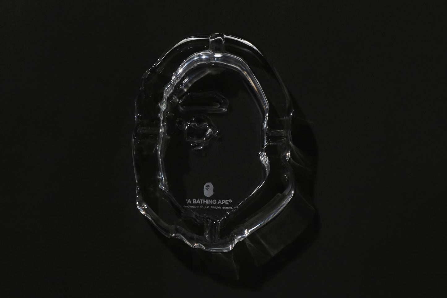 BAPE APE HEAD GLASS ASHTRAY