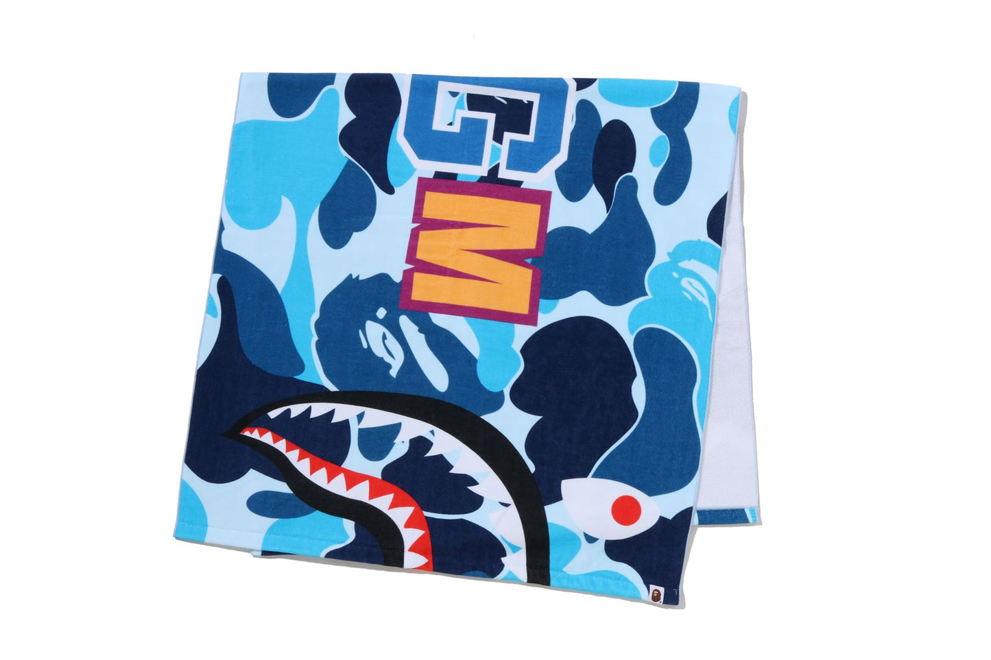 BAPE ABC CAMO SHARK BEACH TOWEL