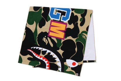 BAPE ABC CAMO SHARK BEACH TOWEL