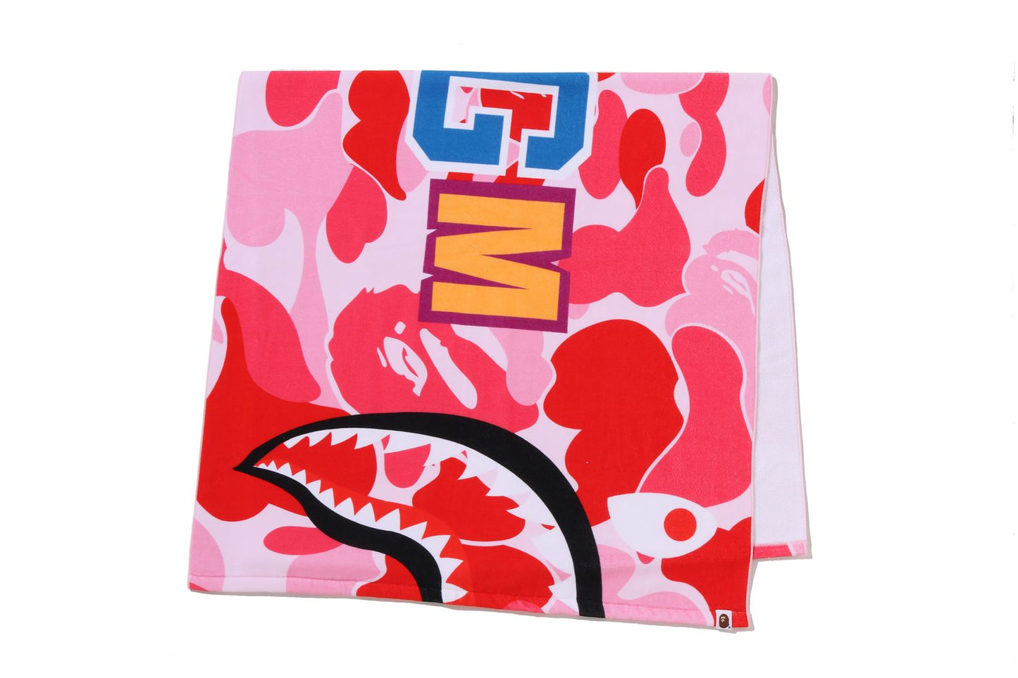 BAPE ABC CAMO SHARK BEACH TOWEL