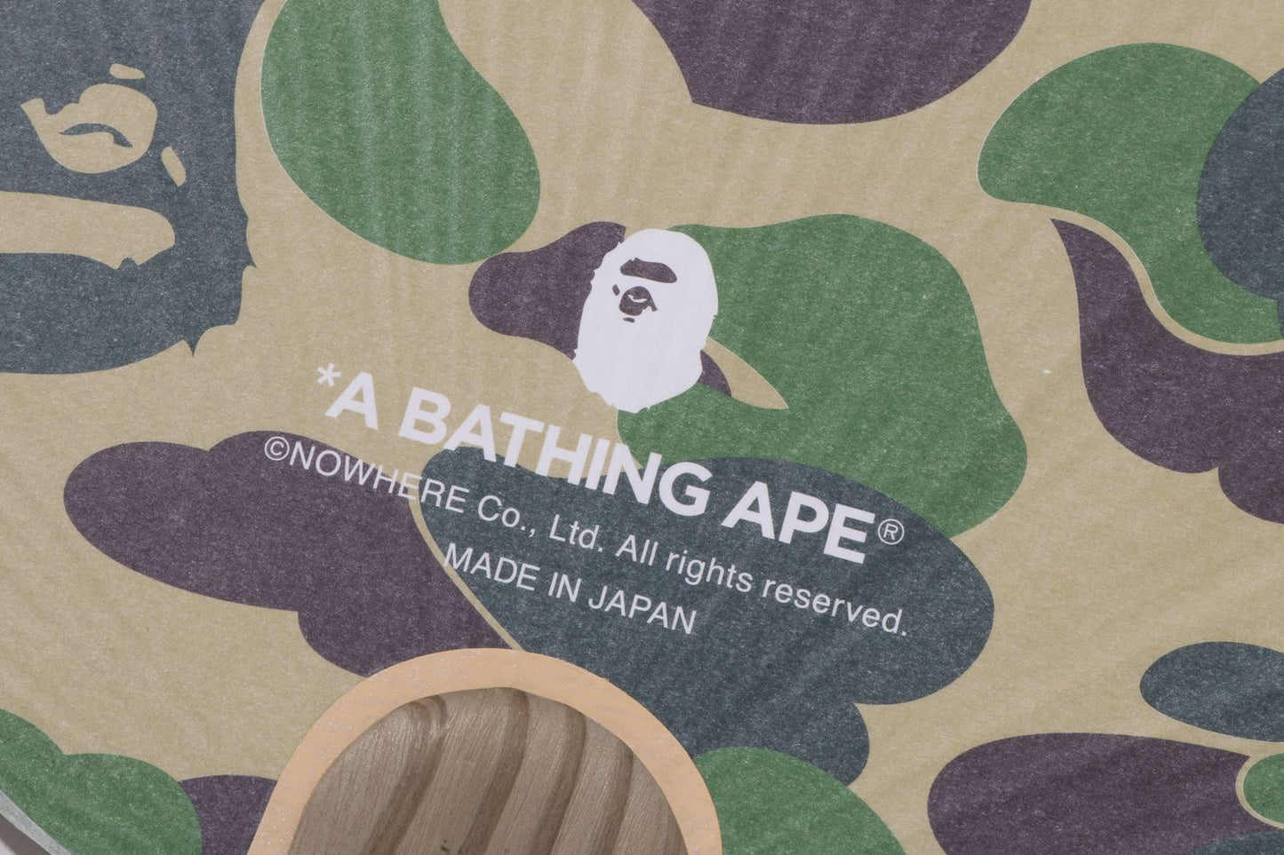 BAPE ABC CAMO 日本扇