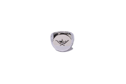 BAPE LINE CAMO 凹凸 BAPE STA SIGNET RING
