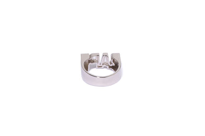 BAPE LOGO RING W/ MULTI COLOR RHINESTONE
