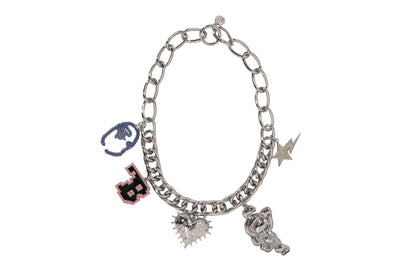BAPE MULTI LOGO NECKLACE