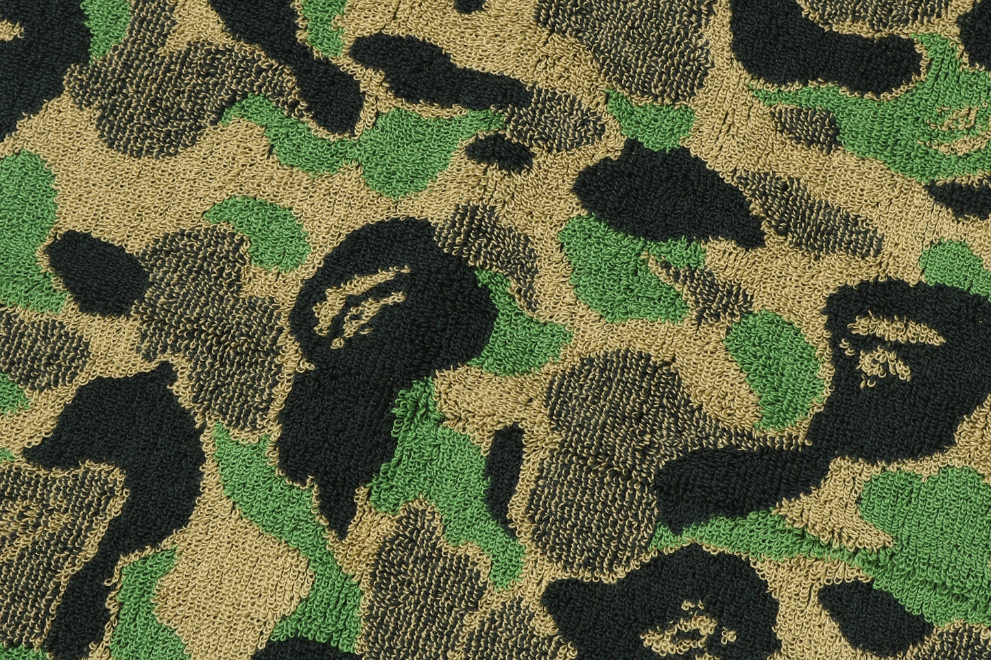 BAPE ABC CAMO 洗澡毛巾