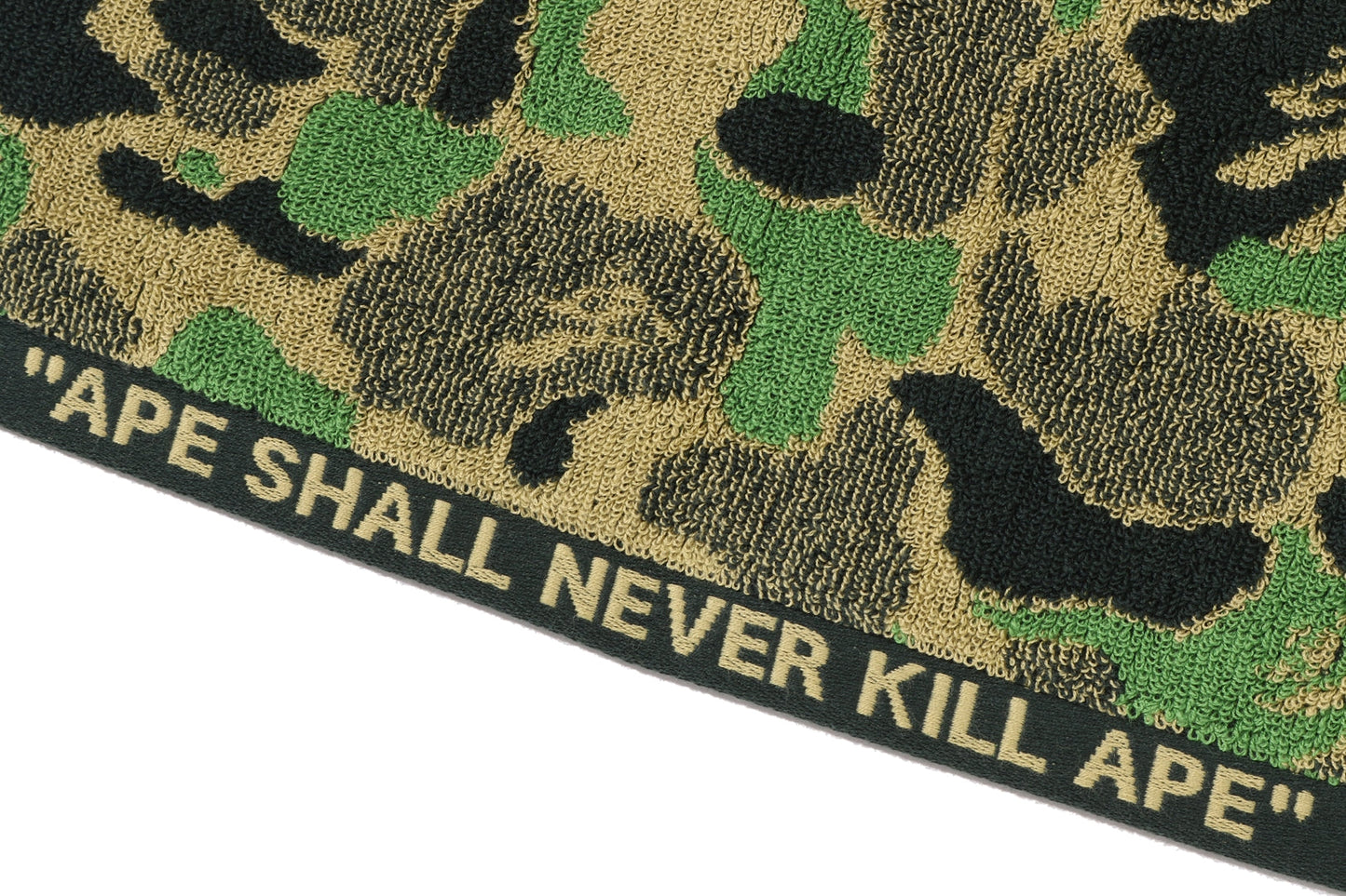 BAPE ABC CAMO 洗澡毛巾