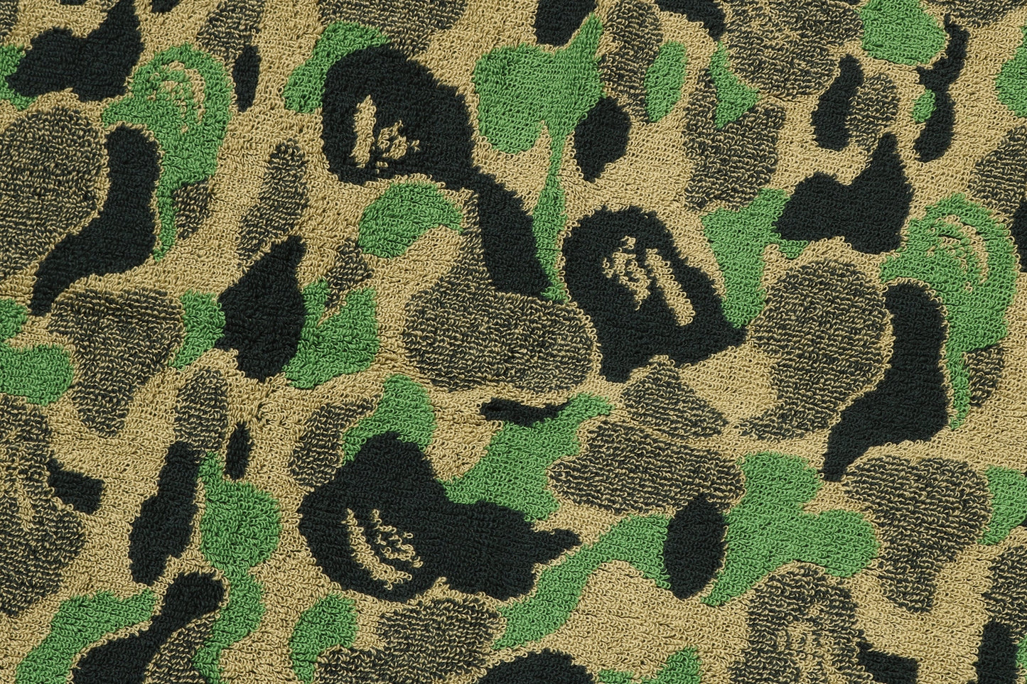 BAPE ABC CAMO 緊湊浴巾