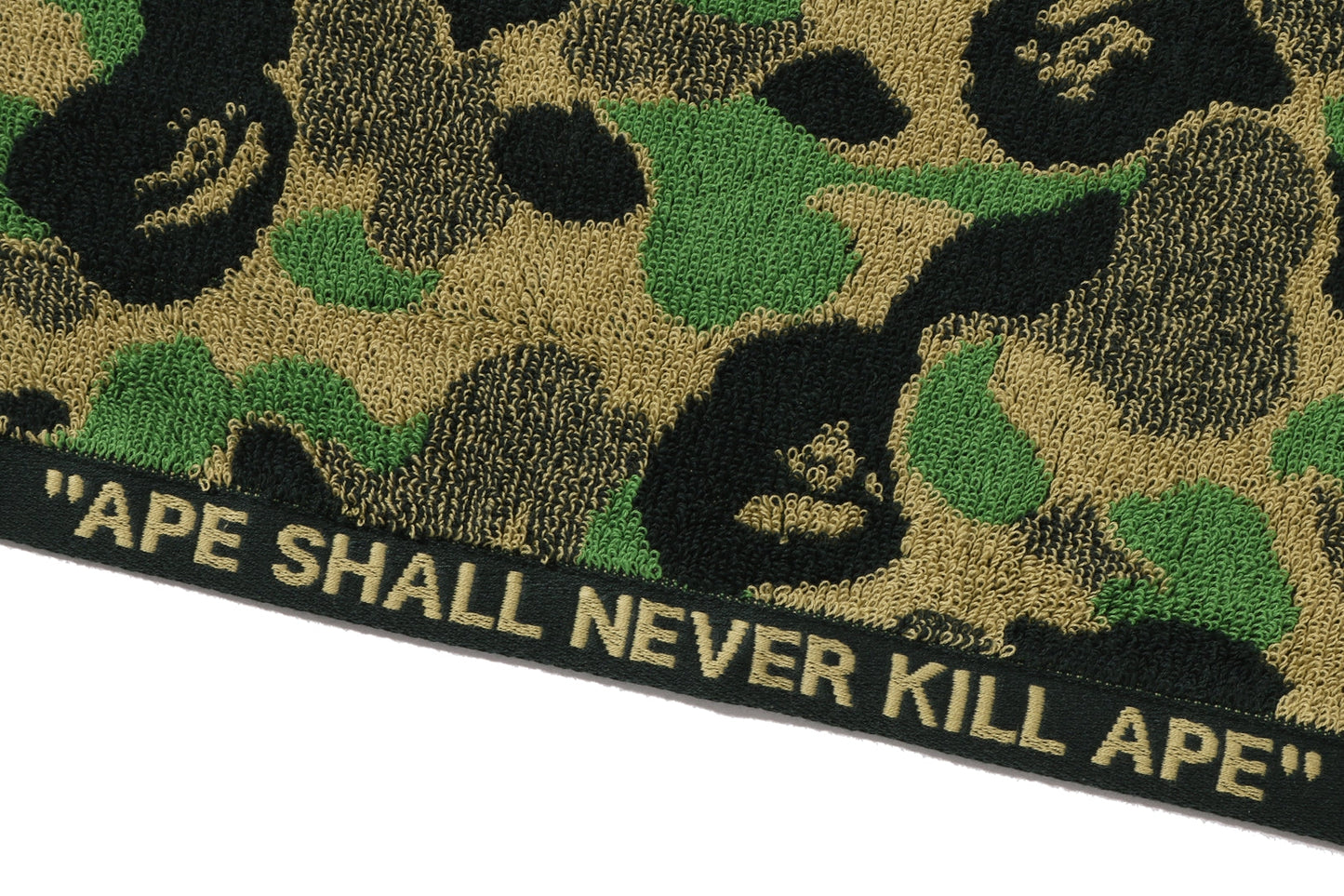 BAPE ABC CAMO 浴巾
