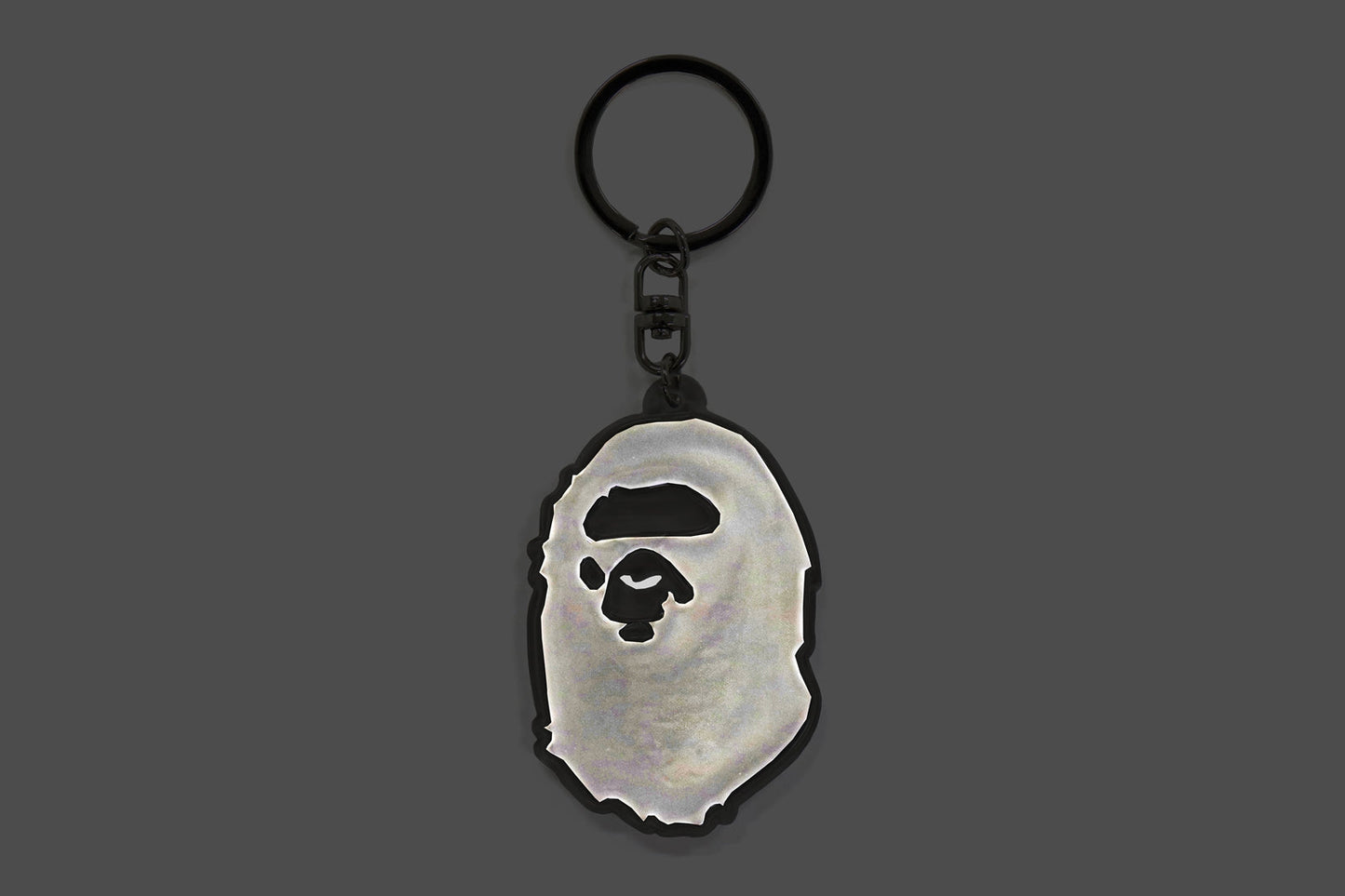 BAPE APE HEAD REFLECTIVE KEYCHAIN