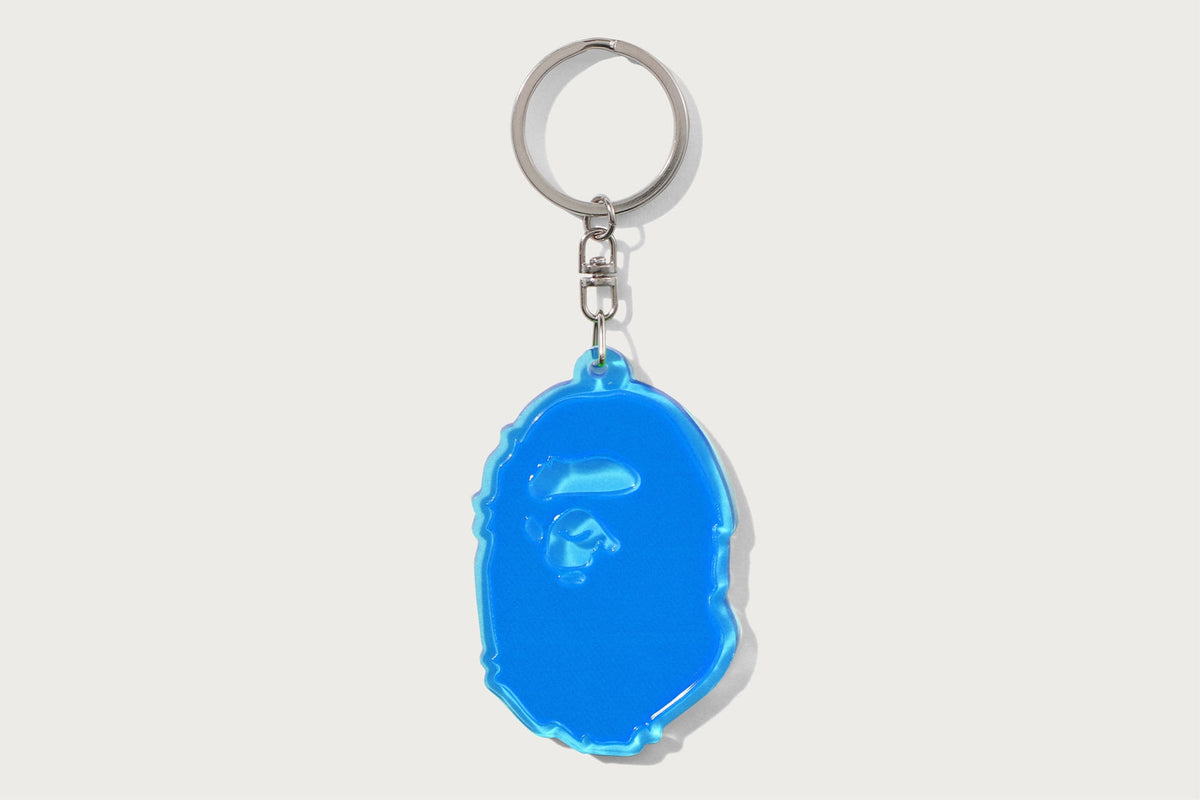 BAPE APE HEAD REFLECTIVE KEYCHAIN