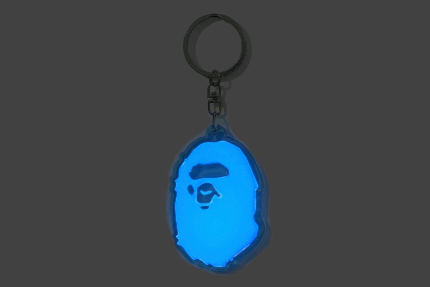 BAPE APE HEAD REFLECTIVE KEYCHAIN