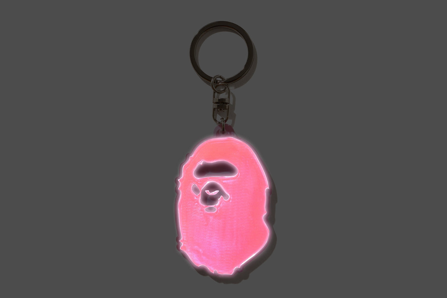 BAPE APE HEAD REFLECTIVE KEYCHAIN