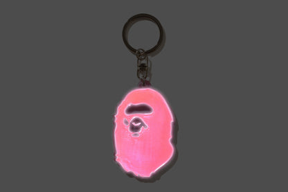 BAPE APE HEAD REFLECTIVE KEYCHAIN
