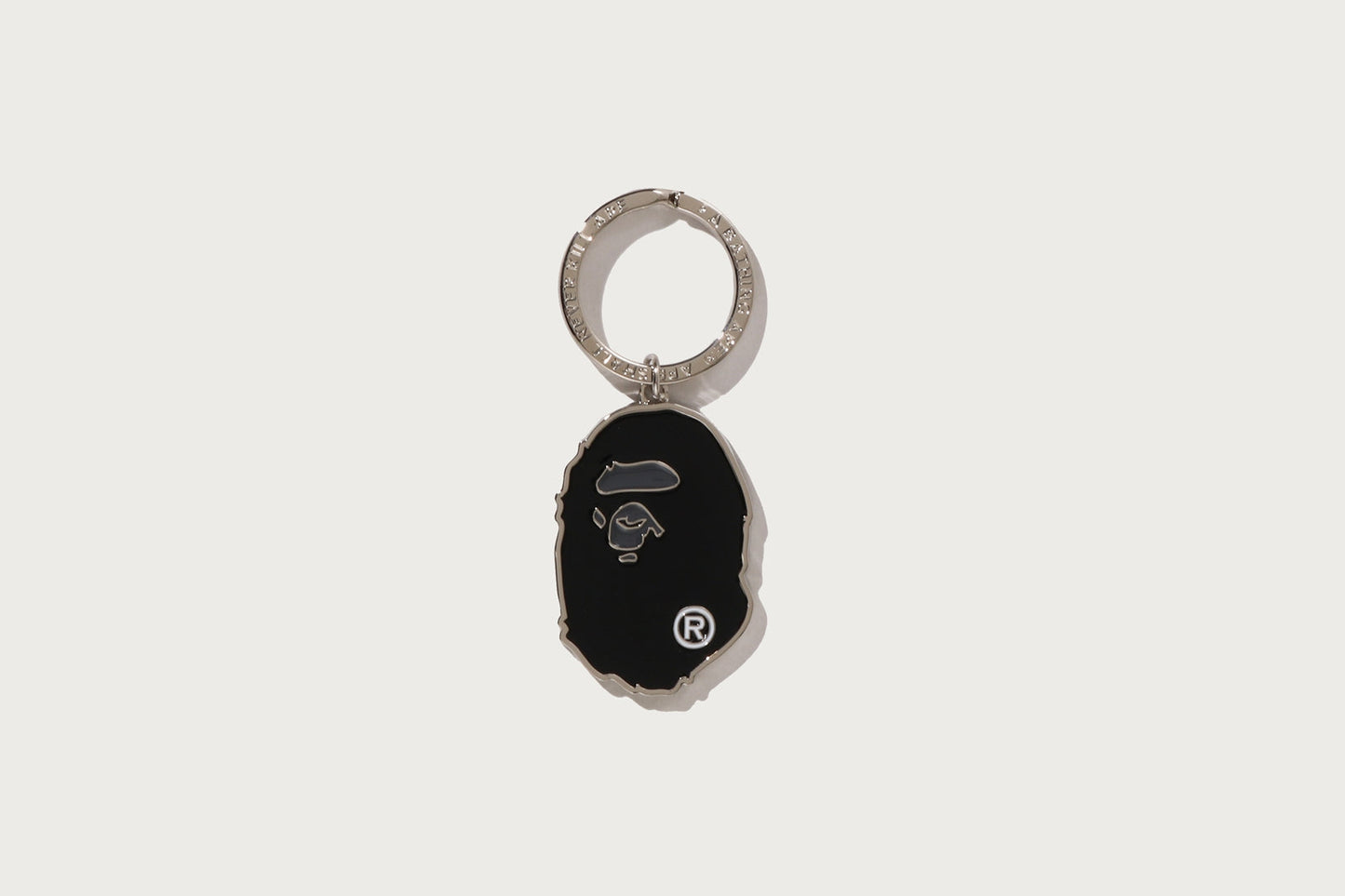 BAPE APE HEAD METAL KEYCHAIN