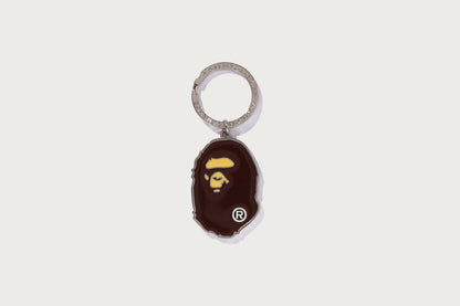 BAPE APE HEAD METAL KEYCHAIN