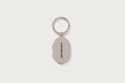BAPE APE HEAD METAL KEYCHAIN