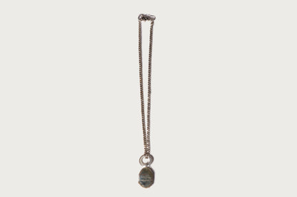 BAPE BAPE BLACK ITEM #3 MAD FACE PENDANT WITH BAPESTA NECKLACE