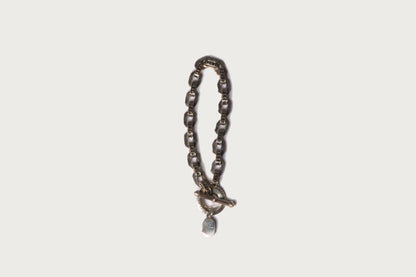 BAPE BAPE BLACK ITEM #5 MAD FACE OUTLINE BRACELET