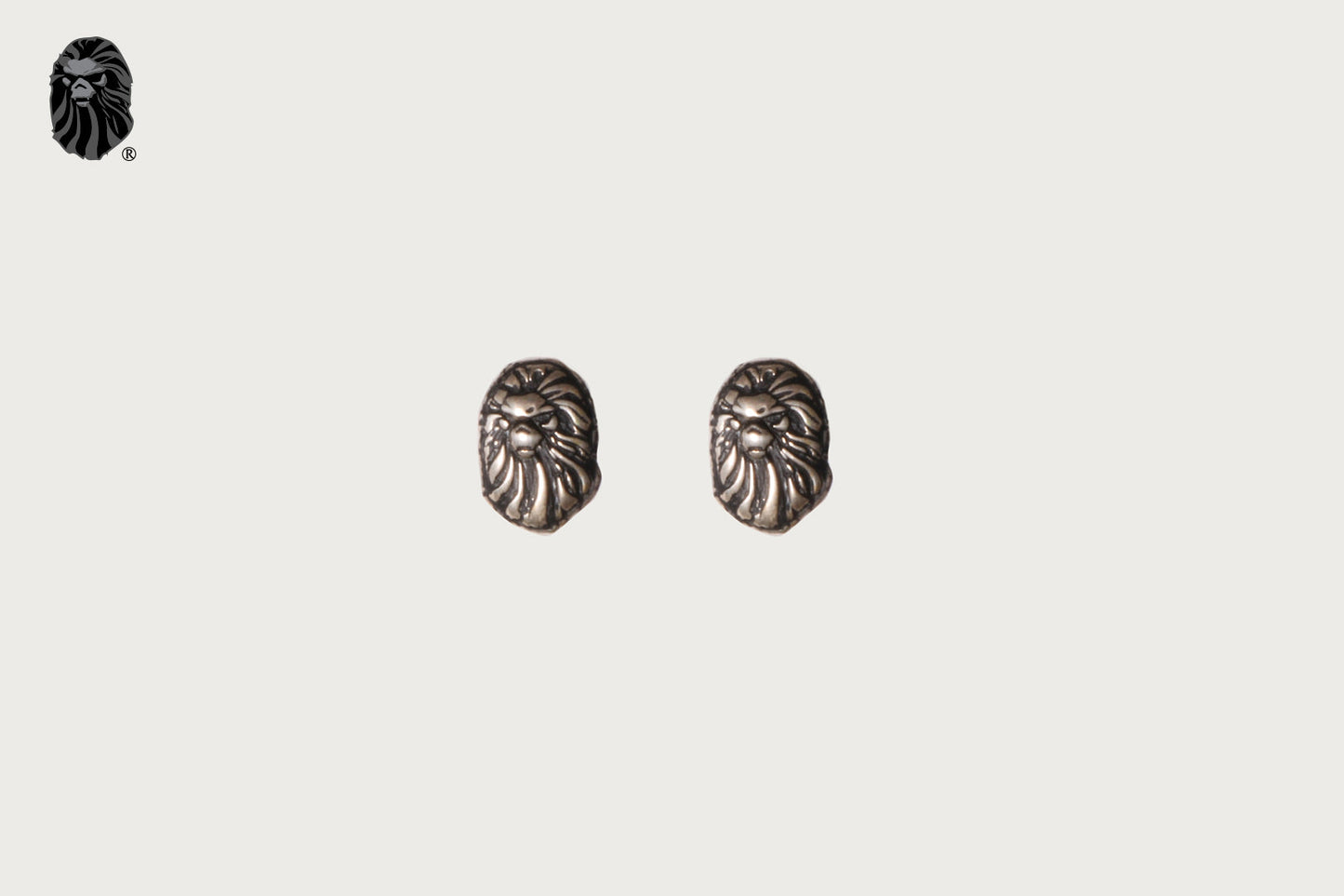 BAPE BAPE BLACK ITEM #9 MAD FACE EAR RING