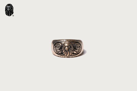 BAPE BAPE BLACK ITEM #12 MAD FACE RING